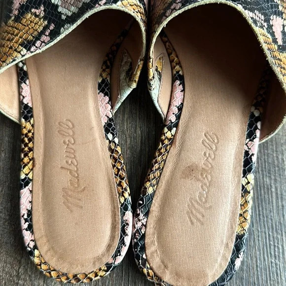 Madewell The Cory Mule in Snake Embossed Leather - Picture 13 of 13